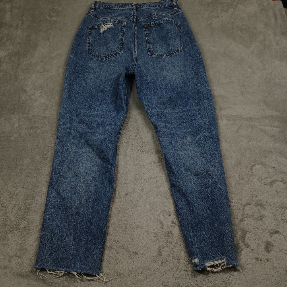We The Free Blue Straight Leg Jeans - Picture 6 of 9